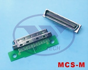 SCSI(Half Pitch 1.27mm)CN带状夹板式公头