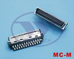 SCSI(Half Pitch 1.27mm)CN带状焊线式公头